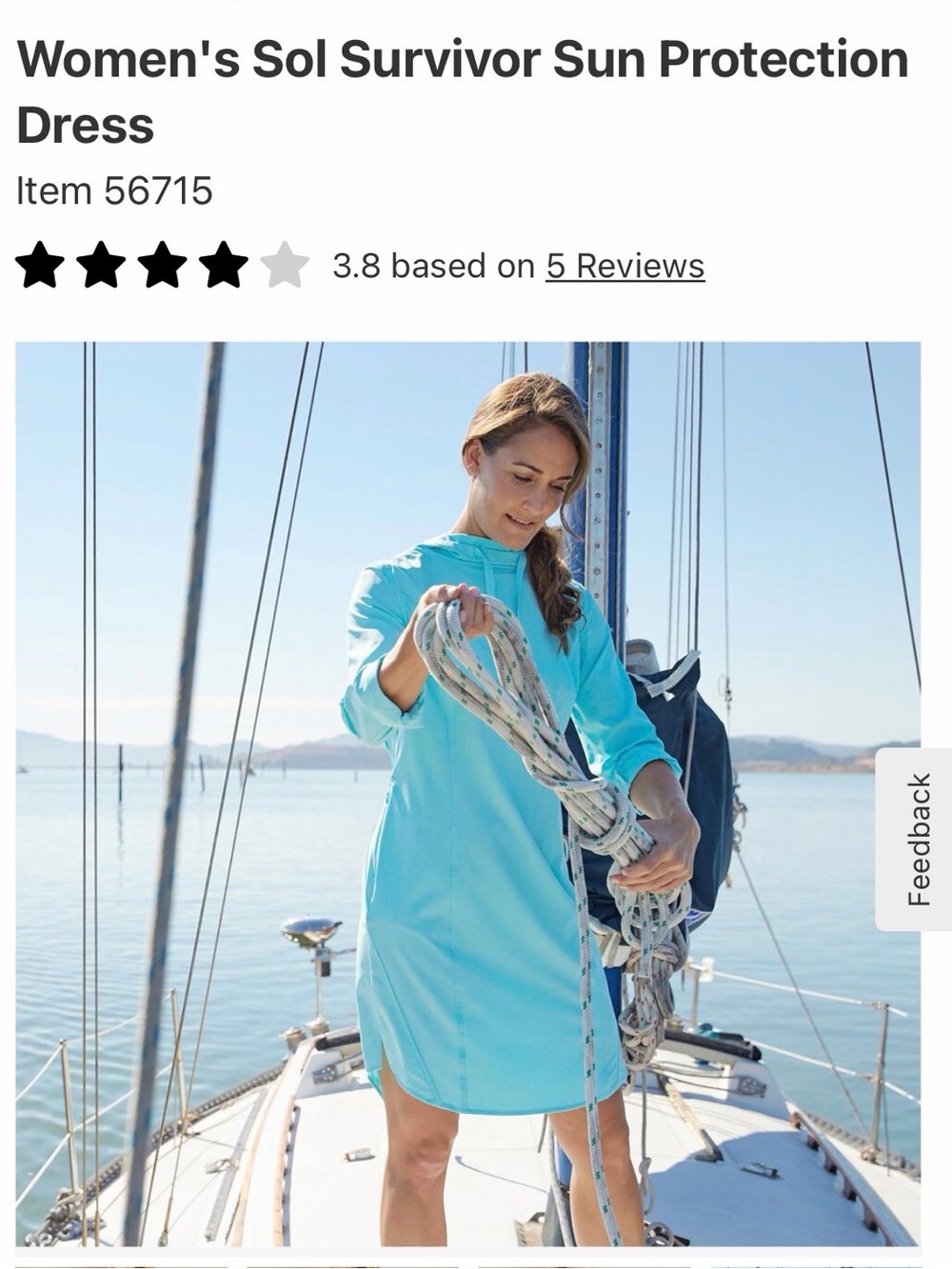 Duluth Trading Women's Sol Survivor Sun Protection Dress